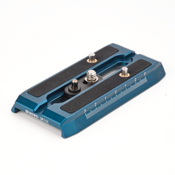 Benro QR15C Slide-In Video QR Plate for KH25PC & KH26PC - Blue