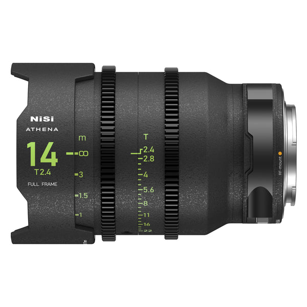 NiSi Athena Prime FF Cine Lens Master Kit - RF Mount, Drop-In Filter [14/18/25/35/40/50/85/135]
