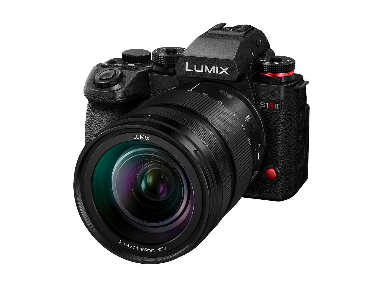 Panasonic LUMIX S1RII Full Frame Camera Body + Lumix S 24-105mm f/4 Macro O.I.S. Lens