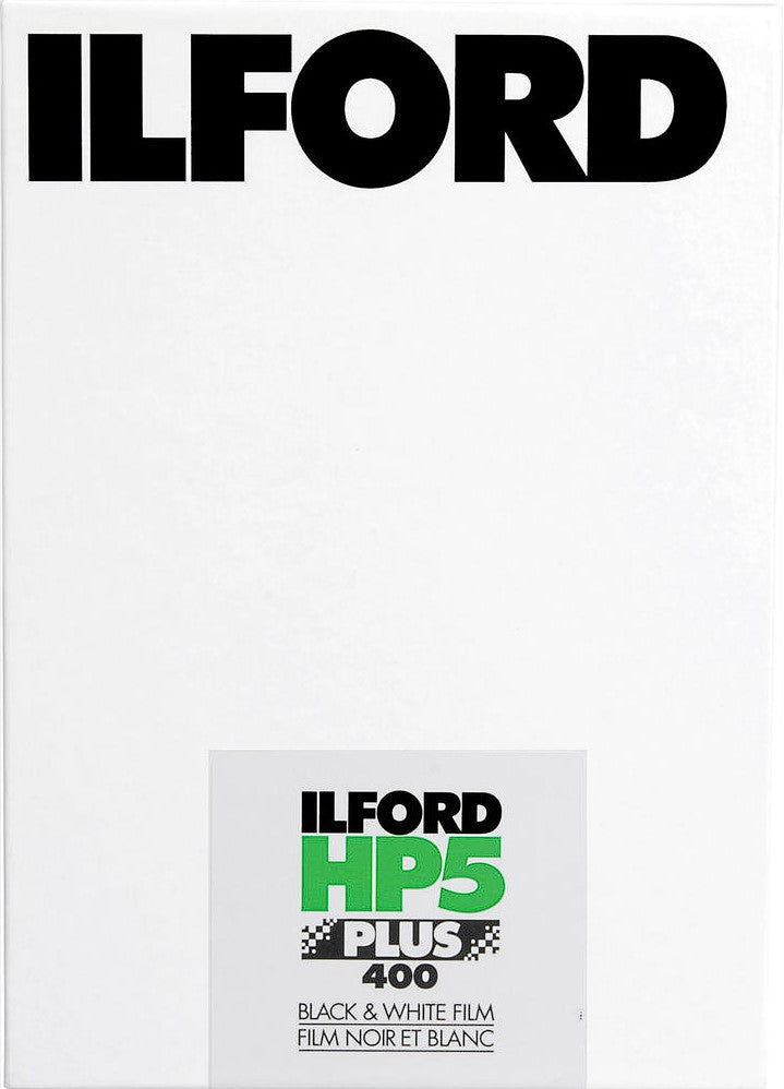 Ilford HP5 Plus 8x10 Film 25 Sheets