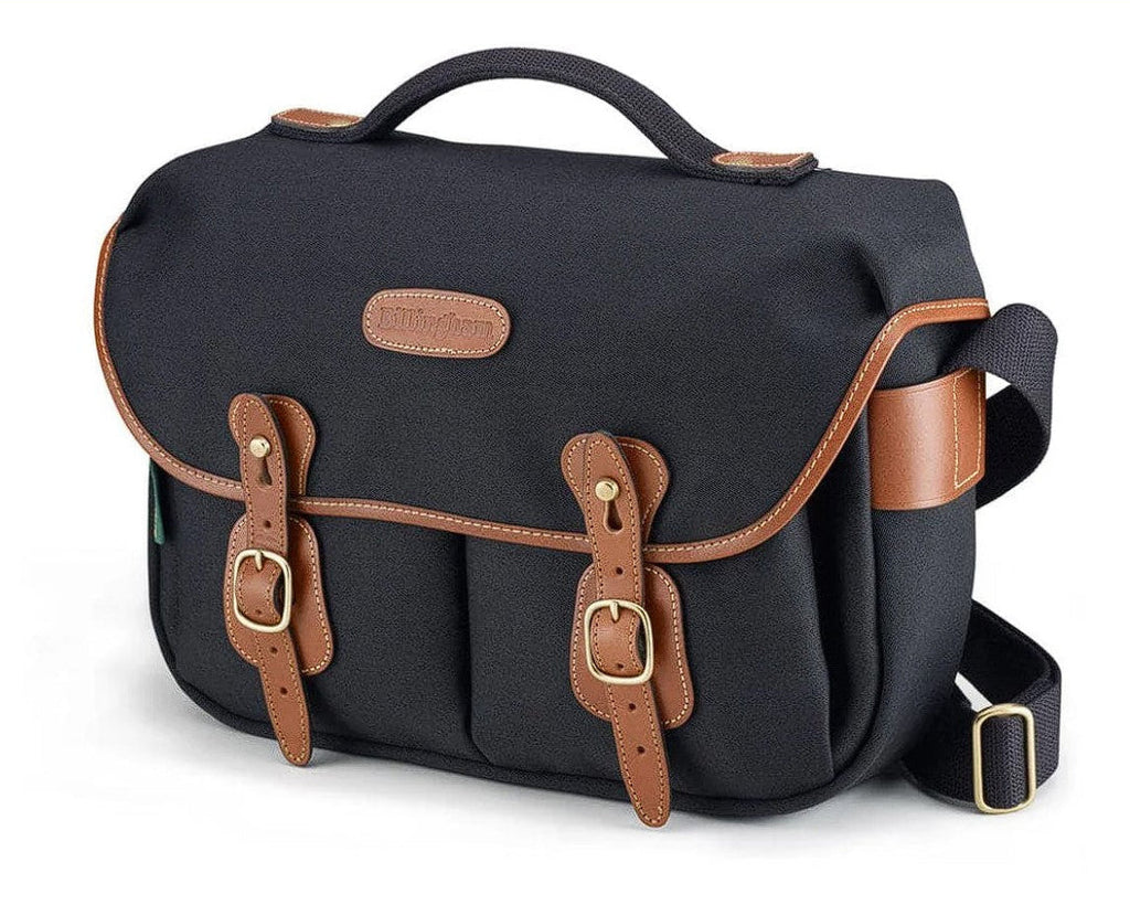 Billingham Hadley Pro Camera Bag - Black Canvas / Tan Leather