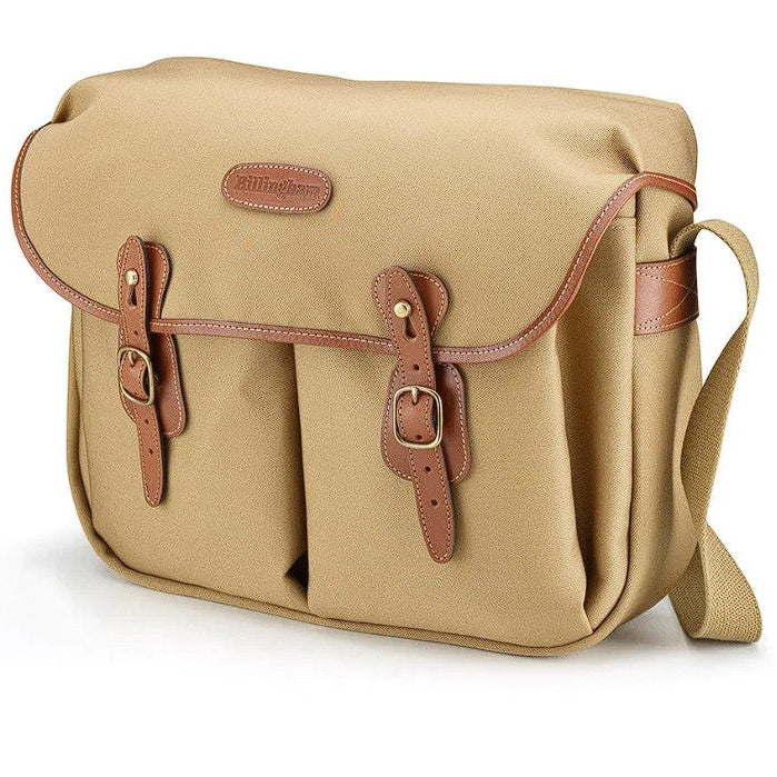 Billingham Hadley Large Camera Bag - Khaki Canvas / Tan Leather