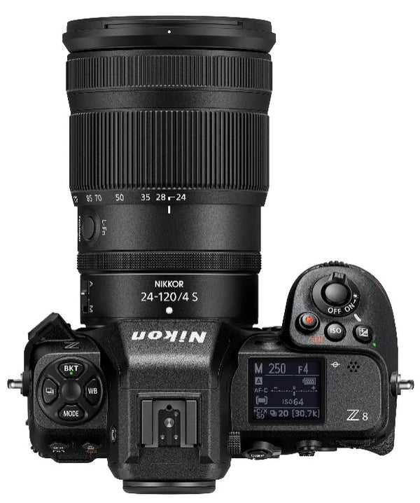 Nikon Z8 Mirrorless Camera Body with NIKKOR Z 24-120mm f/4 S Lens