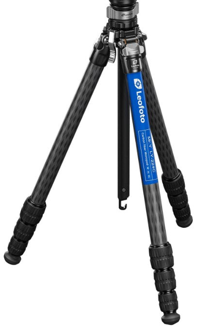 Leofoto LY-224C Mr.Y Series 4 Section Carbon Fibre Tripod Legs with LB-38 Levelling Base