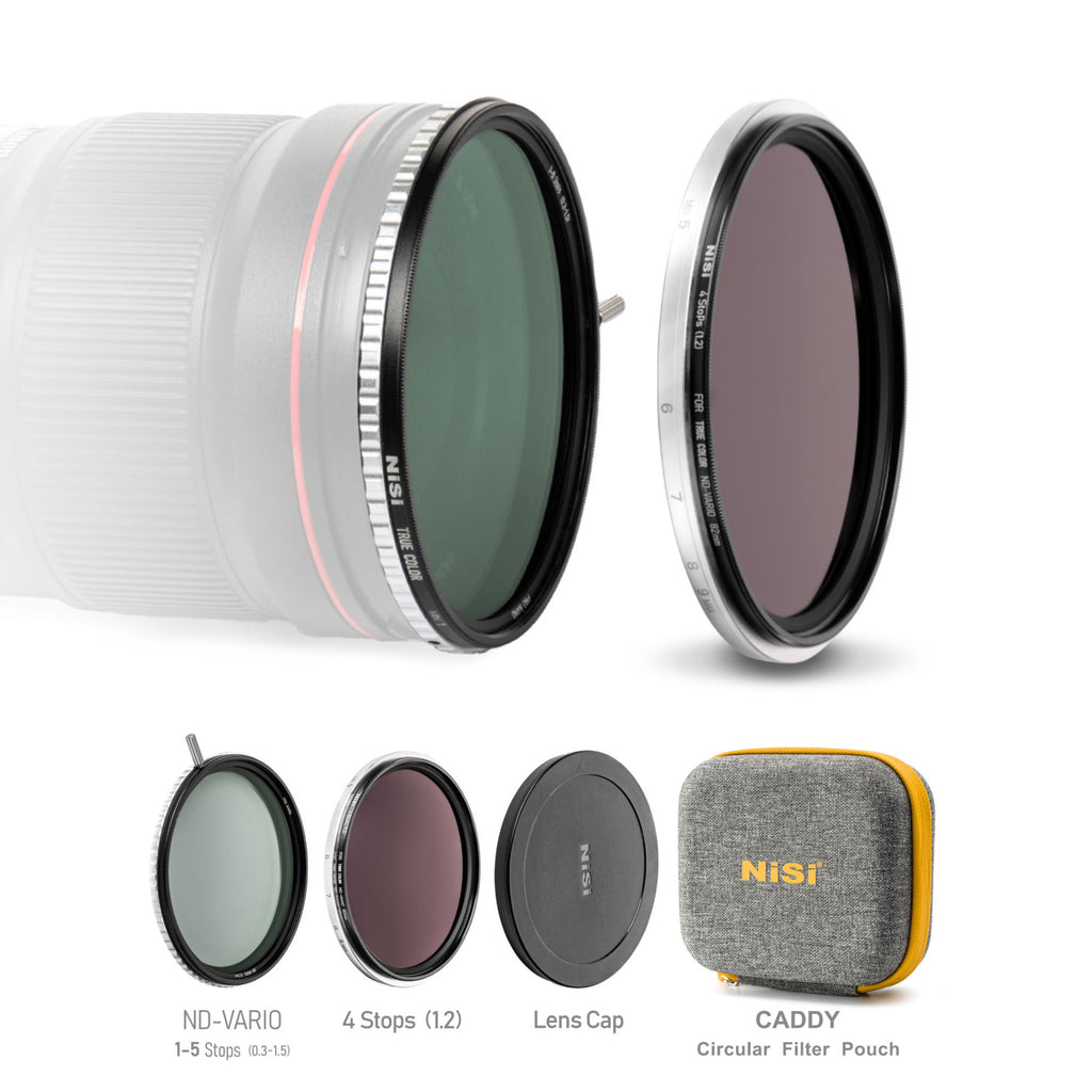 NiSi SWIFT 95mm True Color VND Kit 1-9 stops (1-5 Stops VND + 4 Stop ND)