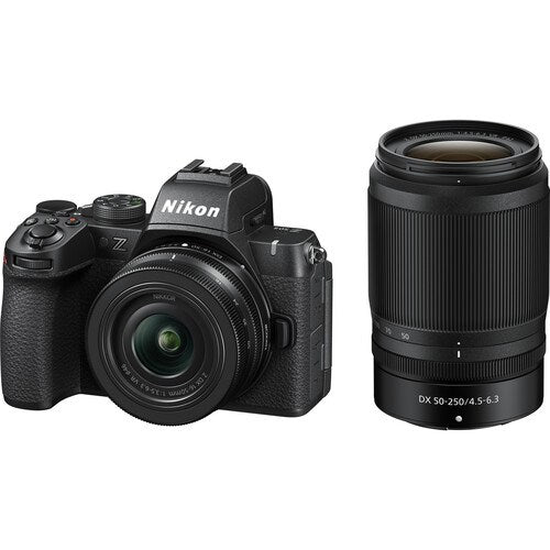 Nikon Z50 II Mirrorless Camera with Nikkor Z DX 16-50mm & 50-250mm Lens Kit