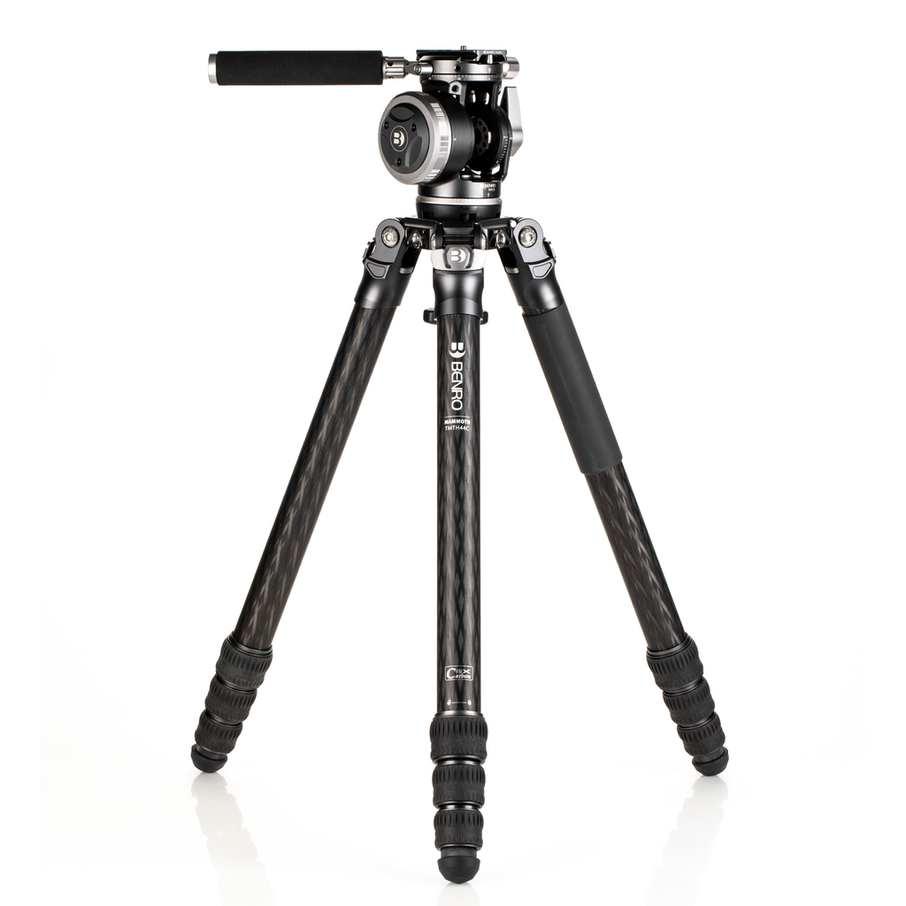 Benro Mammoth 44C Carbon Fibre 4-Section Tripod with WH15 Counterbalance Head
