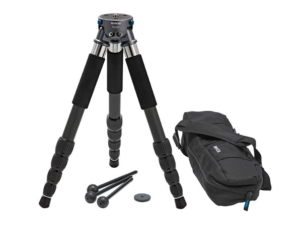 NovoflexTRIOC2253 TrioPod with 5-Section Carbon Fiber Legs and Mini Legs
