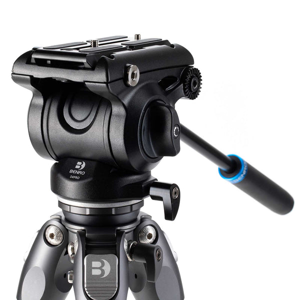 Benro Tortoise 24CLV with S4PRO Head Carbon Fibre Video Tripod Kit