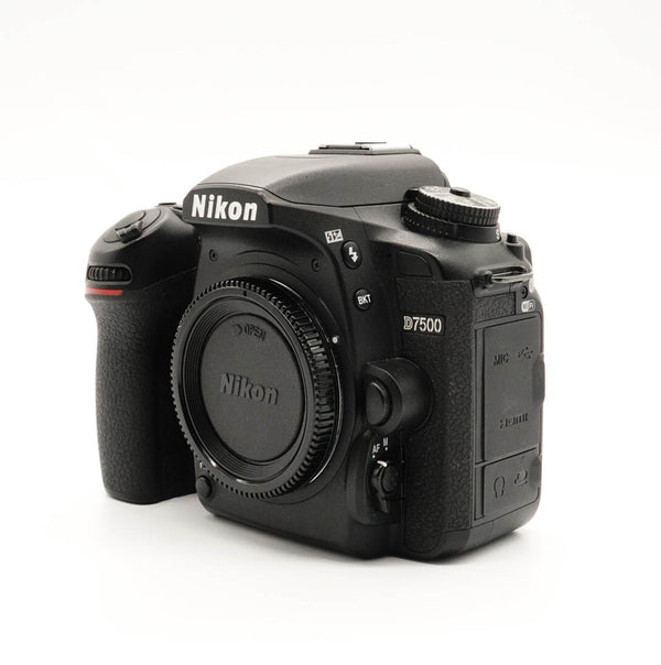 Pre-Owned Nikon D7500 Body with Batt, Charger & Body Cap SN: 8401354