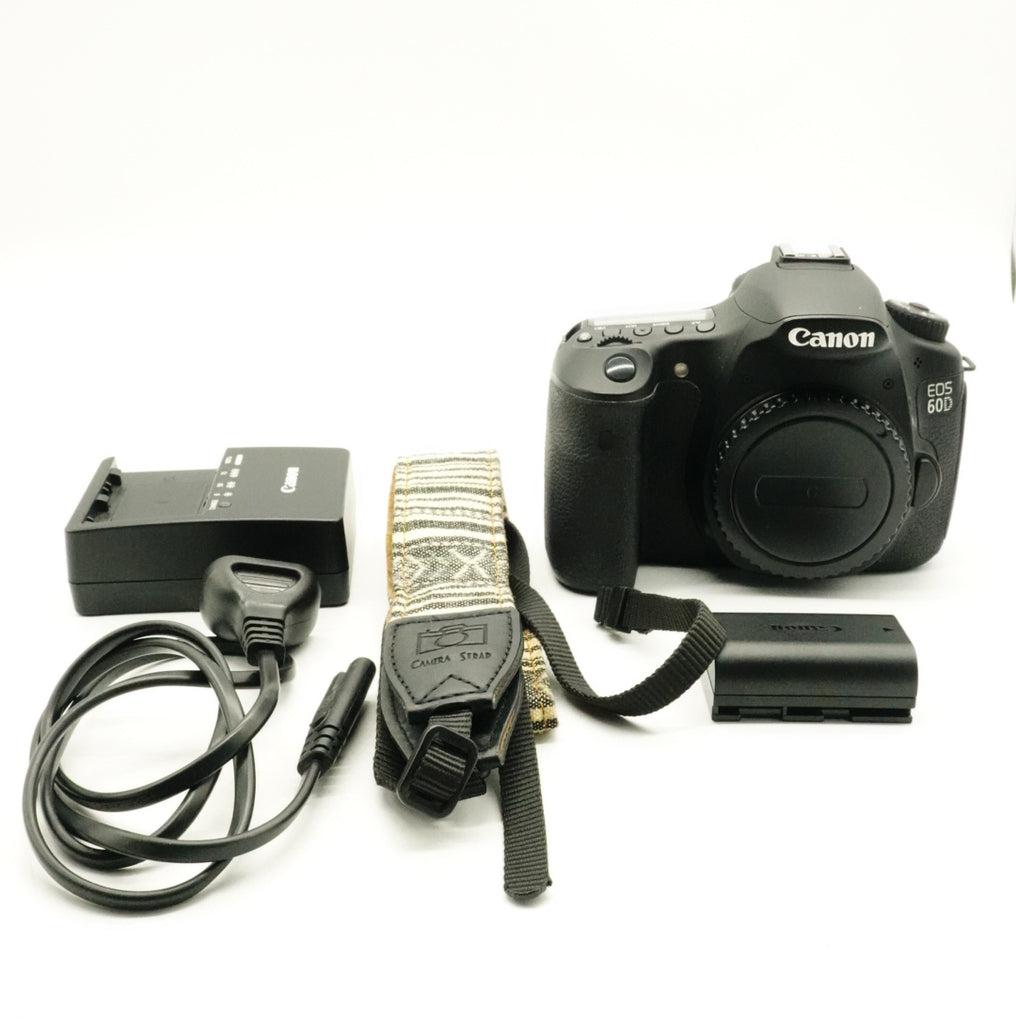 Pre Owned Canon 60D Body W/ Battery and Charger SN: 4031522532200