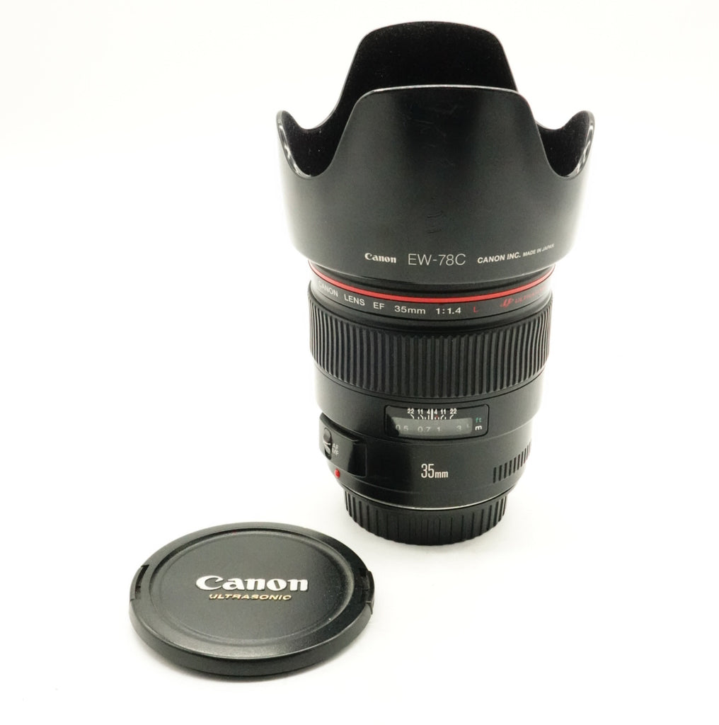 Pre Owned Canon EF 35mm f1.4L Lens SN: 137086