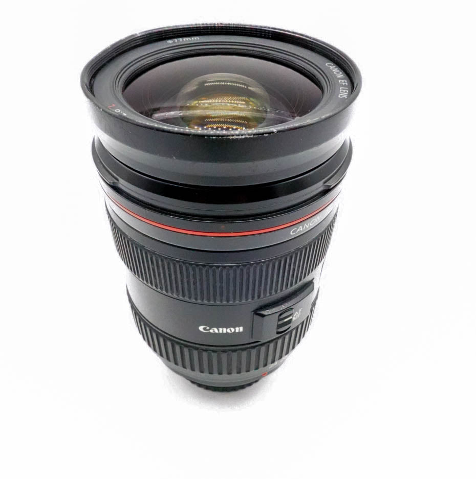 Pre-Owned Canon 24-70mm f/2.8 L USM W/ Caps  SN: 3064415