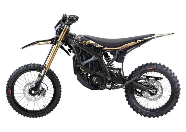 Surron Ultra Bee XHP Electric Dirt Bike - Carbon Black/Gold