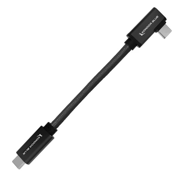 Kondor Blue USB-C to USB-C High Speed Cable for SSD Recording & Charging