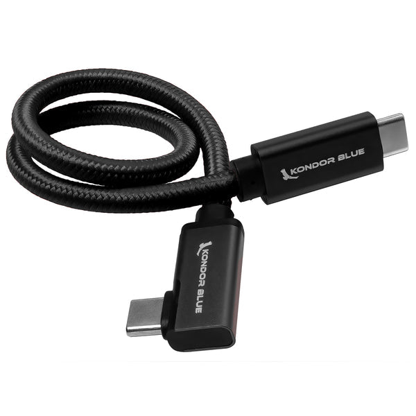Kondor Blue USB-C to USB-C High Speed Cable for SSD Recording & Charging