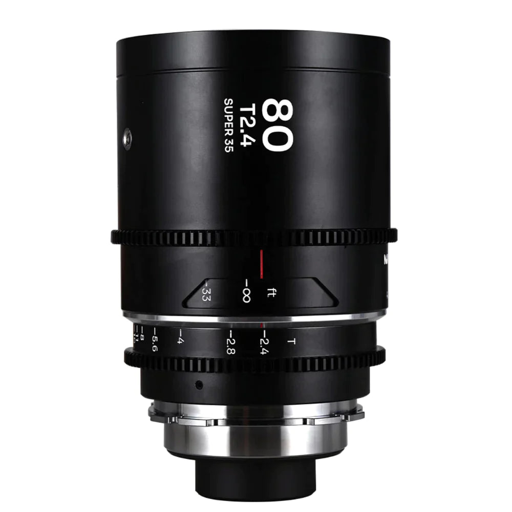 Laowa Nanomorph 80mm T2.4 1.5x S35 Anamorphic Lens (FUJIFILM X, Silver Flare)