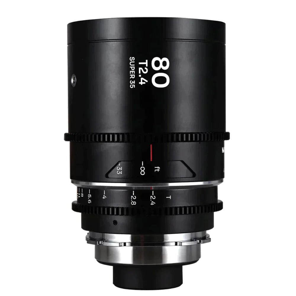 Laowa Nanomorph 80mm T2.4 1.5x S35 Anamorphic Lens (Leica L, Silver Flare)