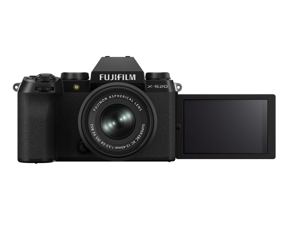 FUJIFILM X-S20 Mirrorless Camera with XF 15-45mm Lens Kit