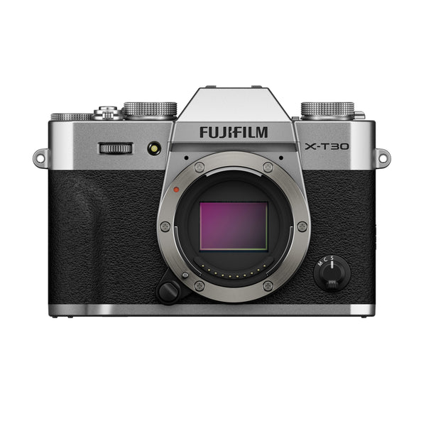 FUJIFILM X-T30 III Silver with XC 13-33mm f3.5-6.3 OIS Black Lens