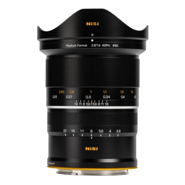 NiSi 16mm f/2.8 ASPH. Ultra-Wide Medium Format Lens (Hasselblad XCD Mount)