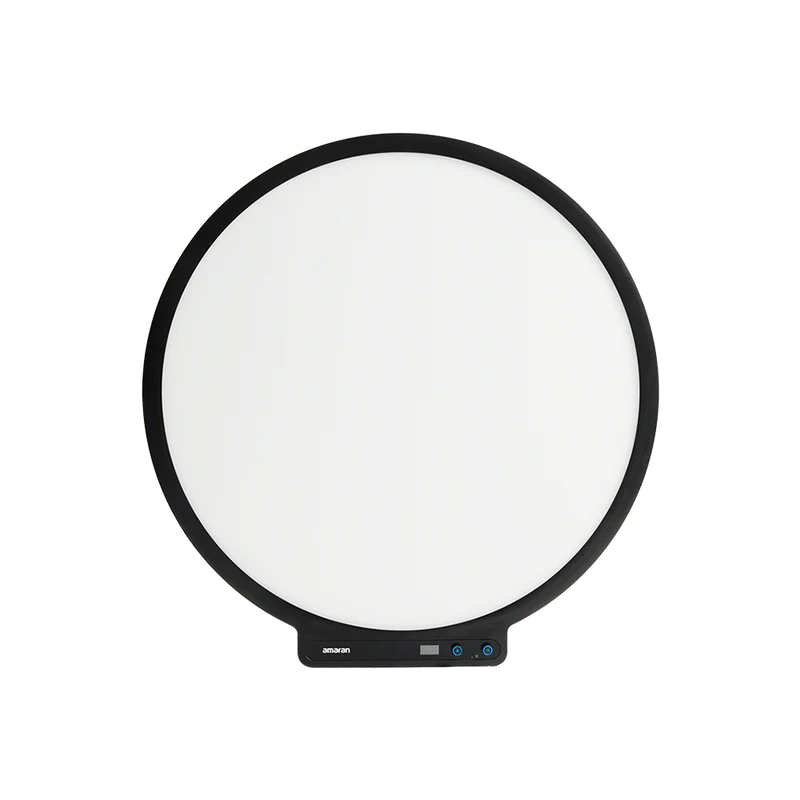 Aputure Amaran Verge Max Round LED Panel - Charcoal