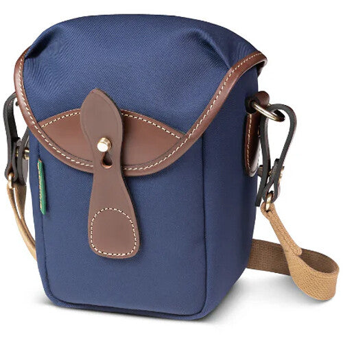 Billingham 72 Camera Bag - Navy Canvas / Chocolate Leather