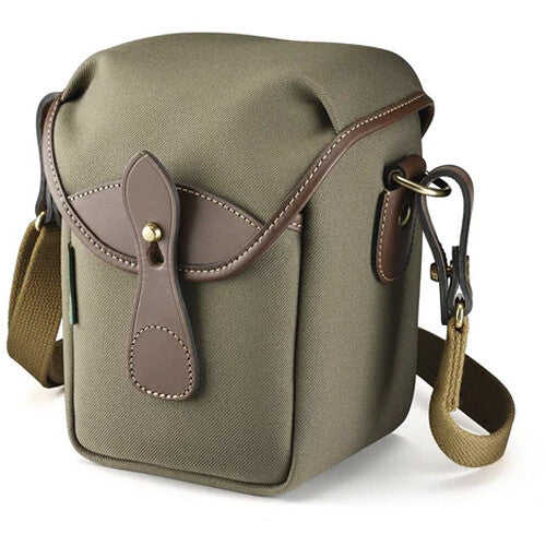 Billingham 72 Camera Bag - Sage FibreNyte / Chocolate Leather
