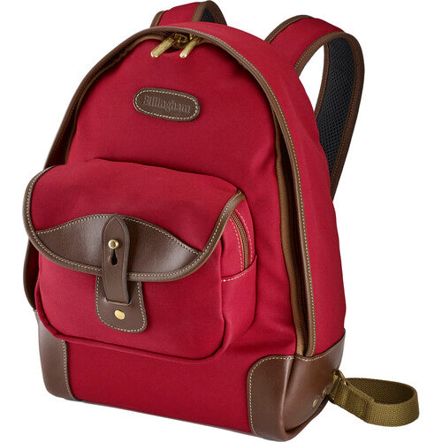 Billingham 35 Rucksack Camera Bag - Burgundy Canvas / Chocolate Leather