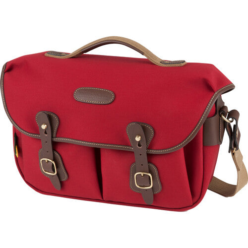 Billingham Hadley Pro 2020 Camera Bag - Burgundy Canvas / Chocolate Leather