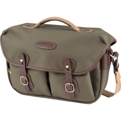 Billingham Hadley Pro 2020 Camera Bag - Sage FibreNyte / Chocolate Leather