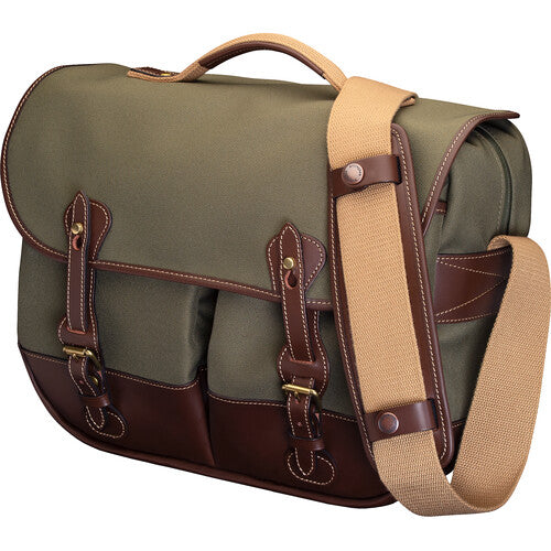 Billingham Eventer MKII Camera Bag - Sage FibreNyte / Chocolate Leather