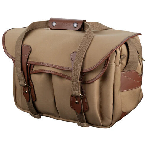 Billingham 335 MKII Camera Bag - Khaki Canvas / Tan Leather