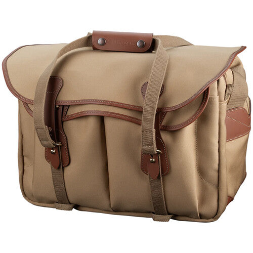 Billingham 445 MKII Camera Bag - Khaki Canvas / Tan Leather