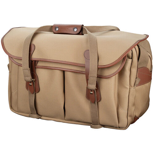 Billingham 555 MKII Camera Bag - Khaki Canvas / Tan Leather