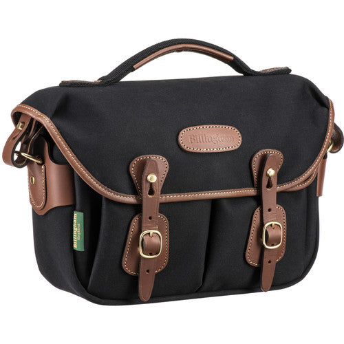 Billingham Hadley Small Pro Camera Bag - Black Canvas / Tan Leather