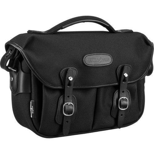 Billingham Hadley Small Pro Camera Bag - Black FibreNyte / Black Leather