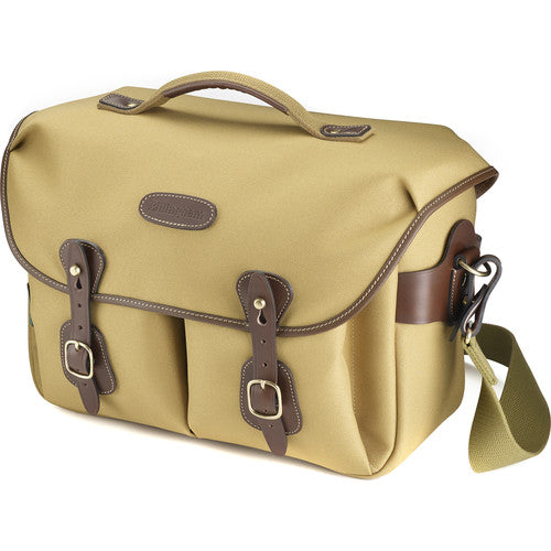 Billingham Hadley One Camera Bag - Khaki FibreNyte / Chocolate Leather
