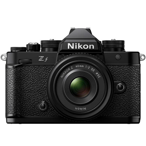 Nikon Z f Mirrorless Camera with NIKKOR Z 40mm f/2.0 SE Lens (Black)