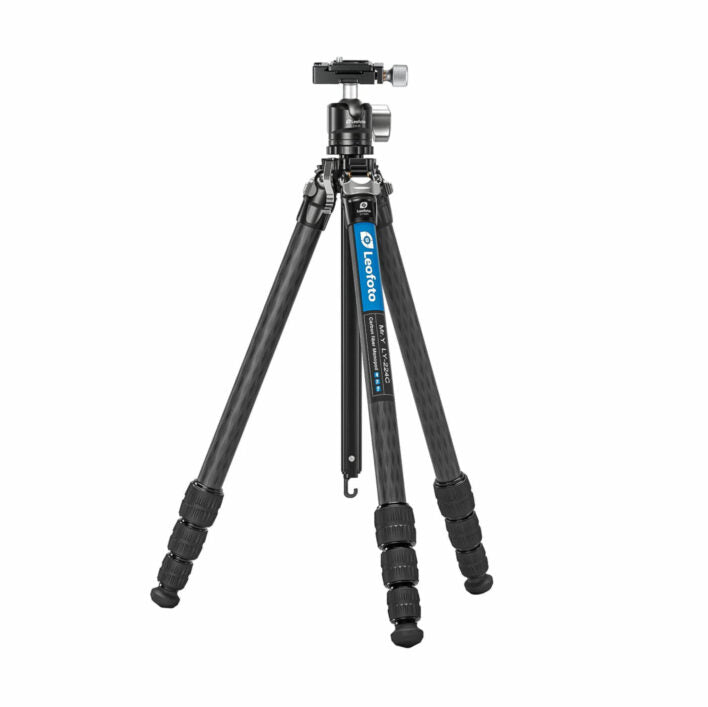 Leofoto LY-224C Mr.Y Series 4 Section Carbon Fibre Tripod with LH-25R Ball Head