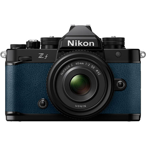 Nikon Z f Mirrorless Camera with NIKKOR Z 40mm f/2.0 SE Lens (Indigo Blue)