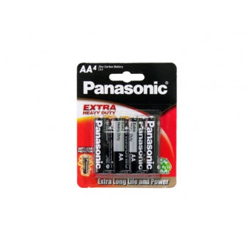 Panasonic AA 4 Pack Extra Heavy Duty Alkaline Battery