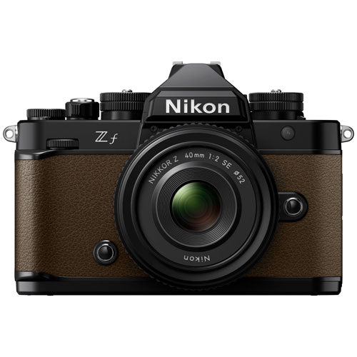 Nikon Z f Mirrorless Camera with NIKKOR Z 40mm f/2.0 SE Lens (Sepia Brown)