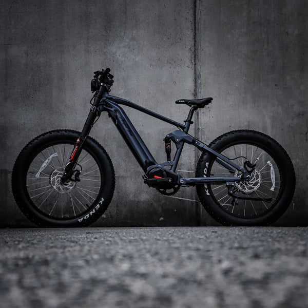 Ampd Bros Challenger Electric Mountain Bike (Midnight Blue)