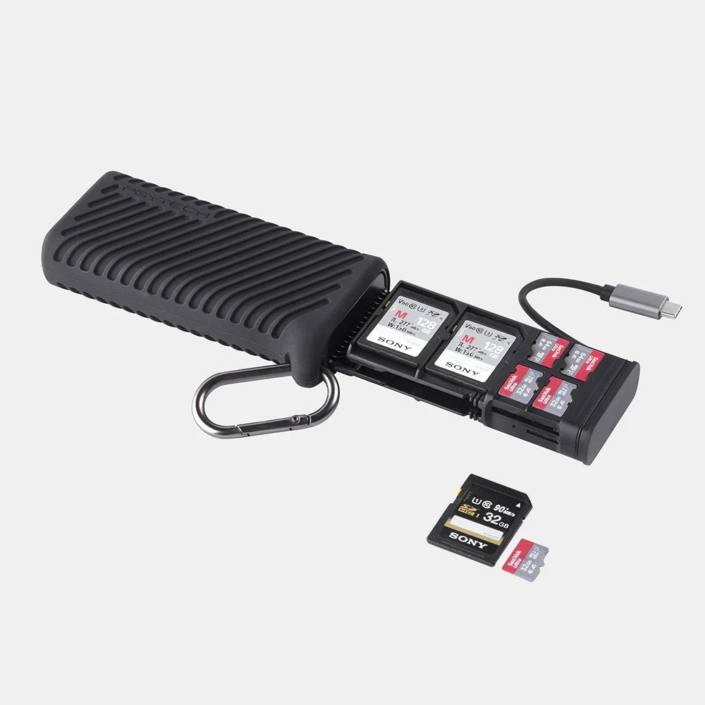 PGYTECH Createmate High-Speed Card Reader Case (Black) – Camera Electronic
