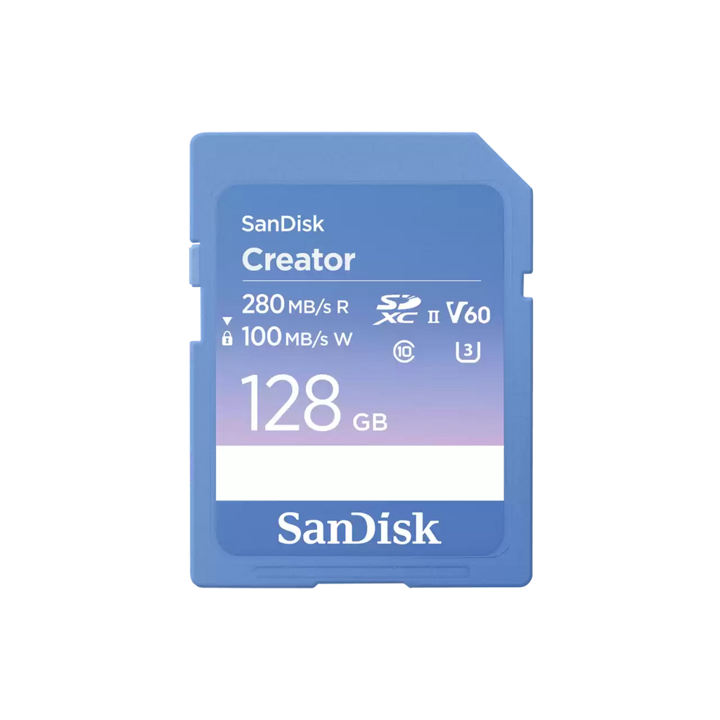 SanDisk® Creator UHS-II V60 SD Card