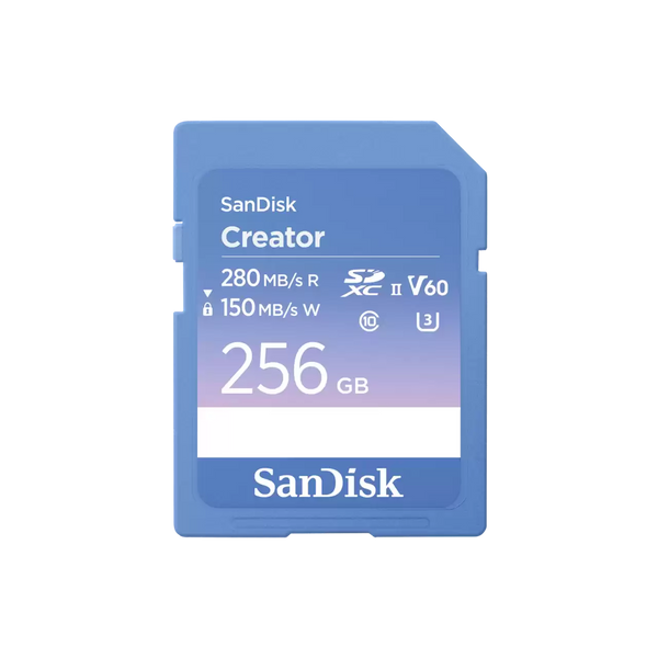 SanDisk® Creator UHS-II V60 SD Card