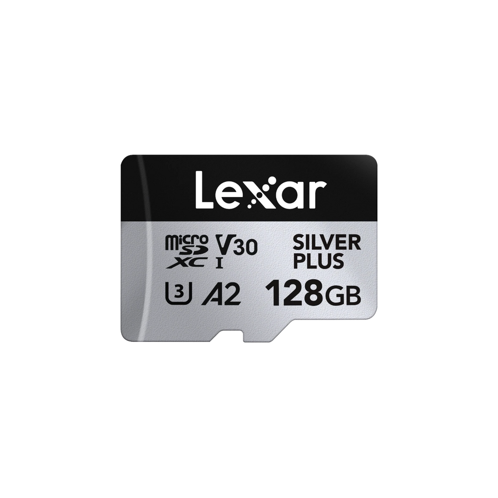 Lexar Professional SILVER PLUS MicroSDXC UHS-I Card 128GB