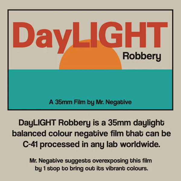 Mr Negative DayLIGHT Robbery ISO 400 35mm Colour Negative Film 36exp