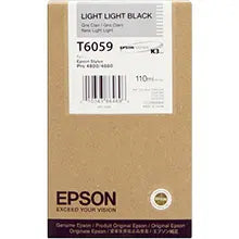 Epson T6069 UltraChrome K3 Light Light Black Ink Cartridge (220 ml)